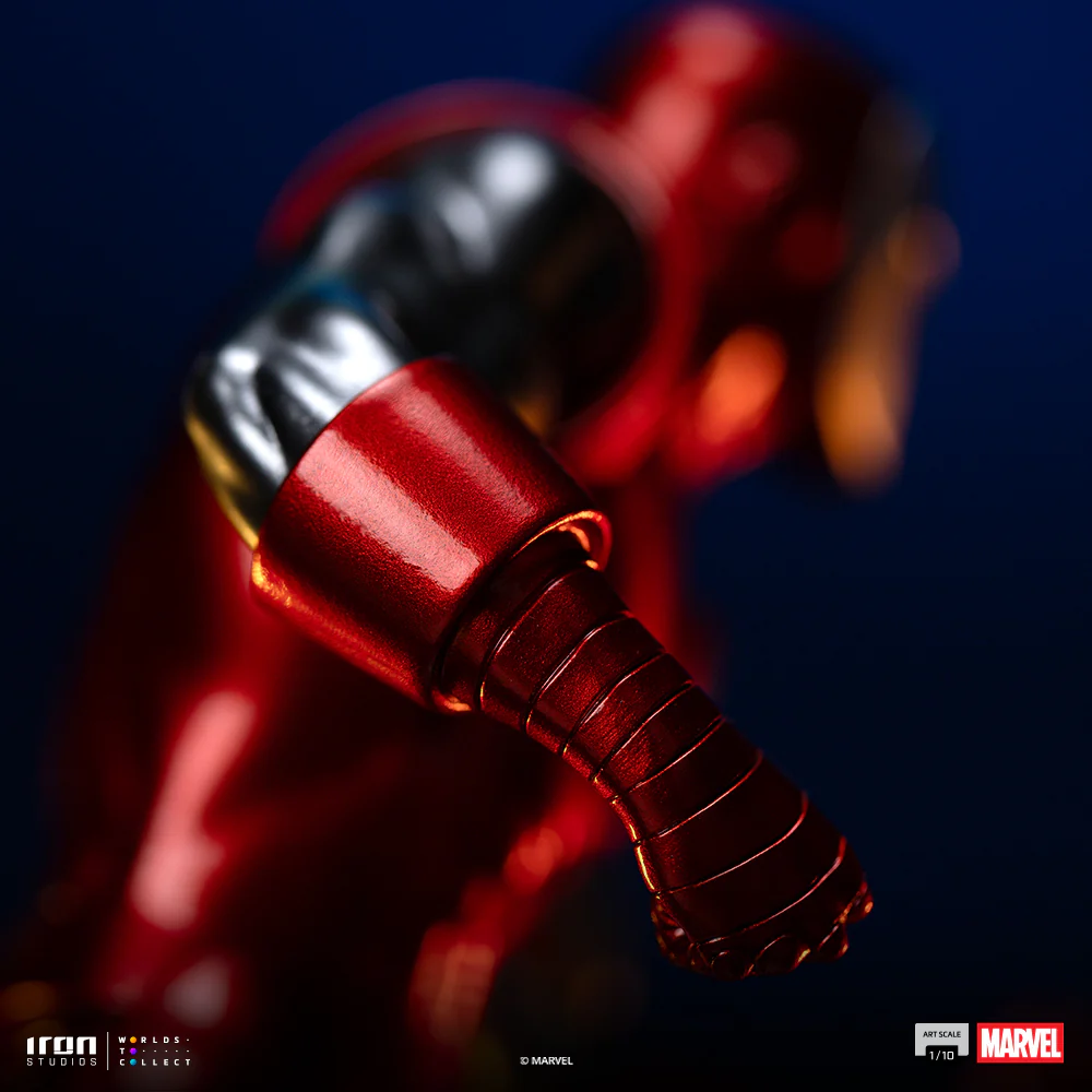 Pre-Order - Statue Iron Man Red & Chrome - Marvel Comics - Art Scale 1/10 - Iron Studios - Image 13