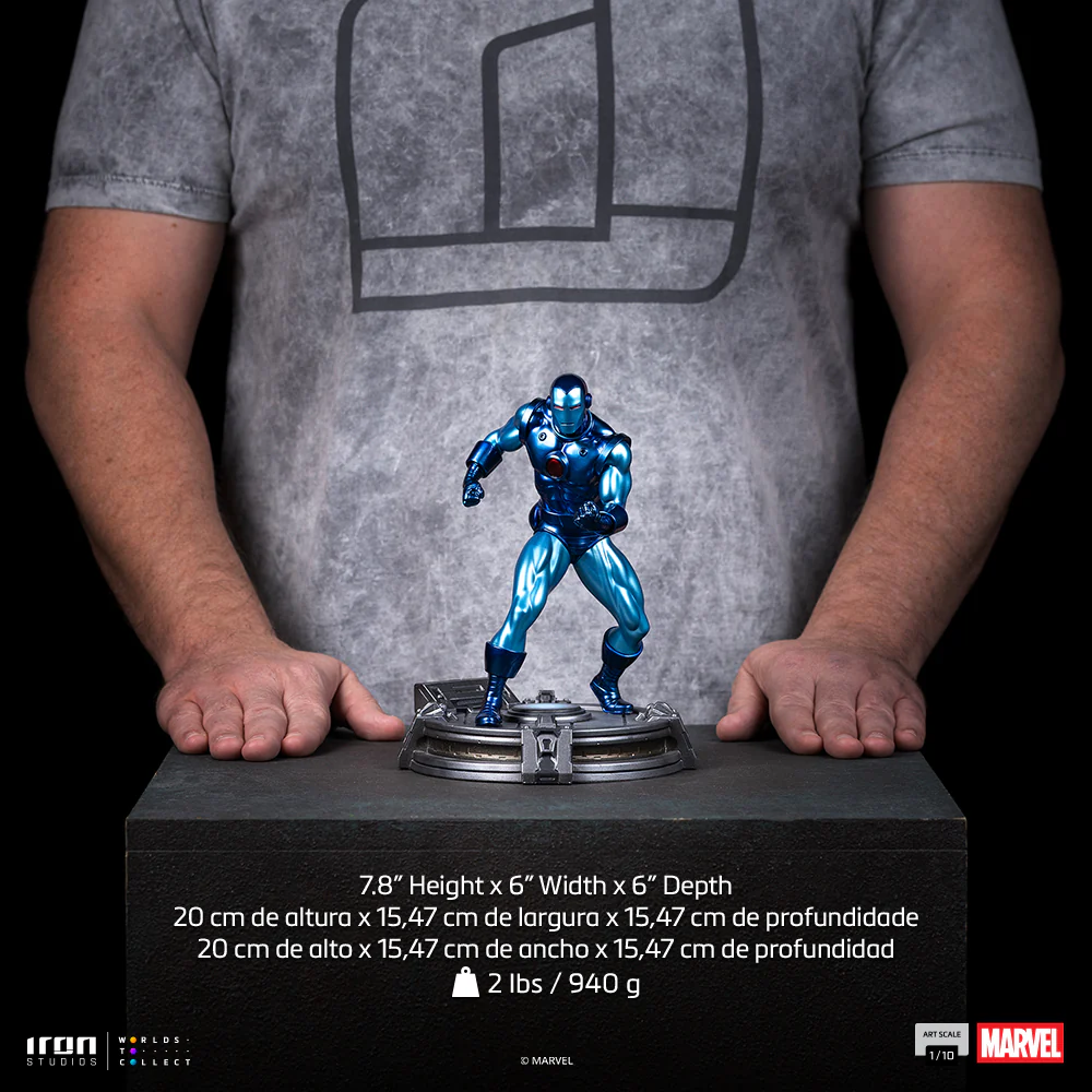 Pre-Order - Statue Iron Man Stealth - Marvel Comics - Art Scale 1/10 - Iron Studios - Image 16