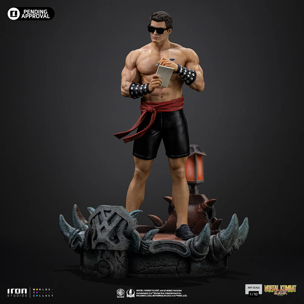 Pre-Order - Statue Johnny Cage - Mortal Kombat - Art Scale 1/10 - Iron Studios - Image 3