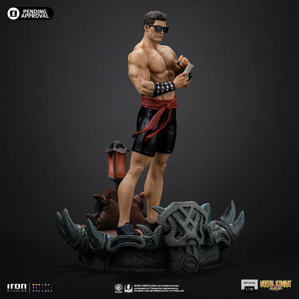 Pre-Order - Statue Johnny Cage - Mortal Kombat - Art Scale 1/10 - Iron Studios - Image 5