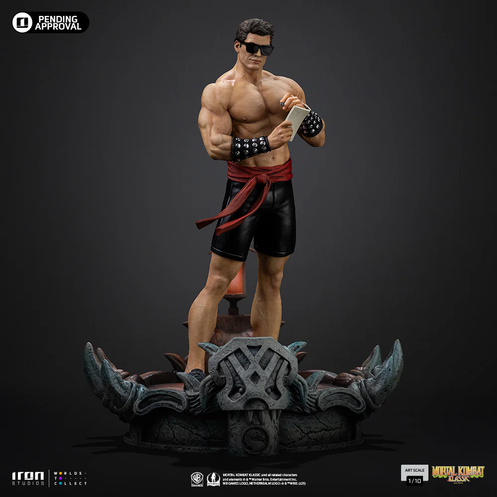 Pre-Order - Statue Johnny Cage - Mortal Kombat - Art Scale 1/10 - Iron Studios - Image 6