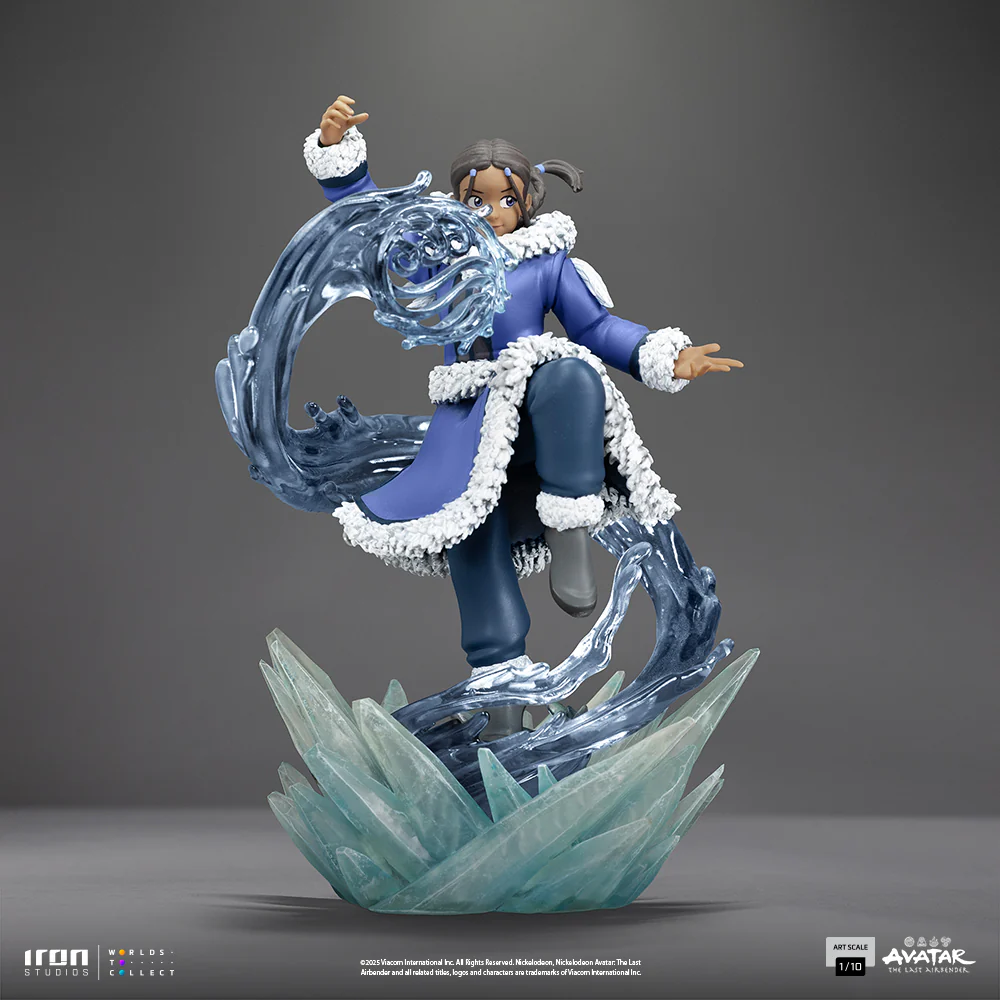 Pre-Order - Statue Katara - Avatar: The Last Airbender - Art Scale 1/10 - Iron Studios - Image 6