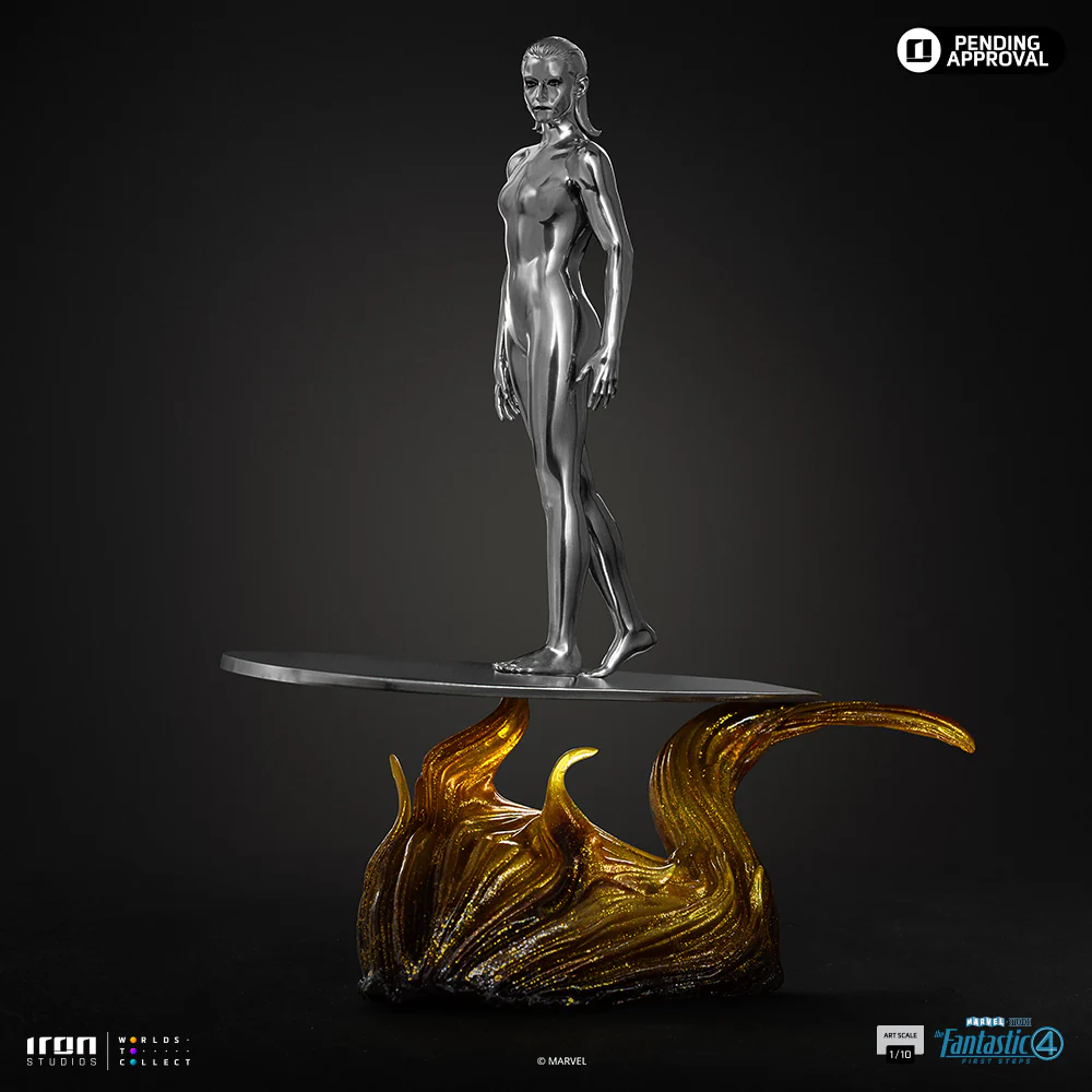 Pre-Order - Statue Silver Surfer - Fantastic Four - Art Scale 1/10 - Iron Studios - Image 3