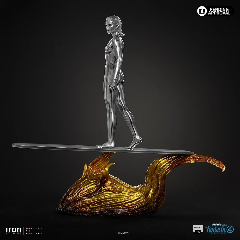 Pre-Order - Statue Silver Surfer - Fantastic Four - Art Scale 1/10 - Iron Studios - Image 5