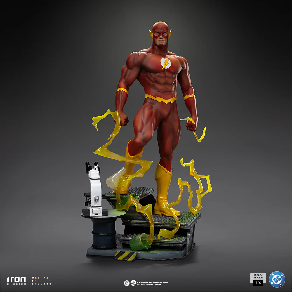 Pre-Order - Statue The Flash - DC Comics Series 9 - Legacy Replica 1/4 - Iron Studios - Image 3