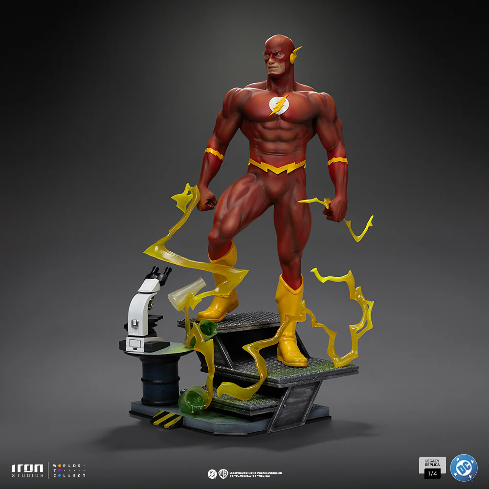 Pre-Order - Statue The Flash - DC Comics Series 9 - Legacy Replica 1/4 - Iron Studios - Image 4