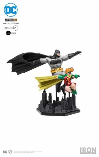 Statue Batman & Robin Deluxe By Frank Miller - The Dark Knight Returns - Art Scale 1/10 - Iron Studios - Image 3