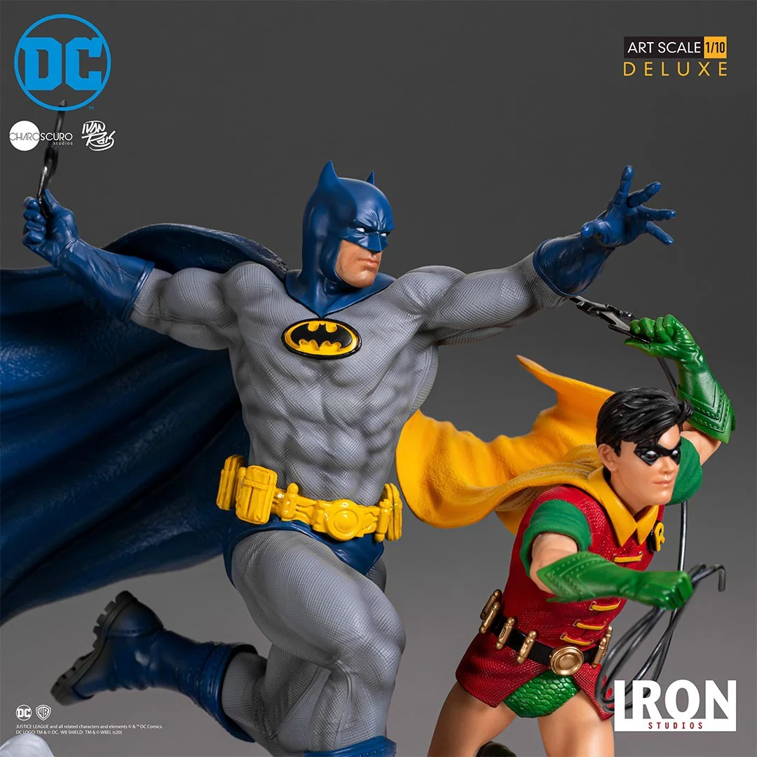 Batman & Robin by Ivan Reis - DC Comics - Art Scale 1/10 - Iron Studios - Image 5