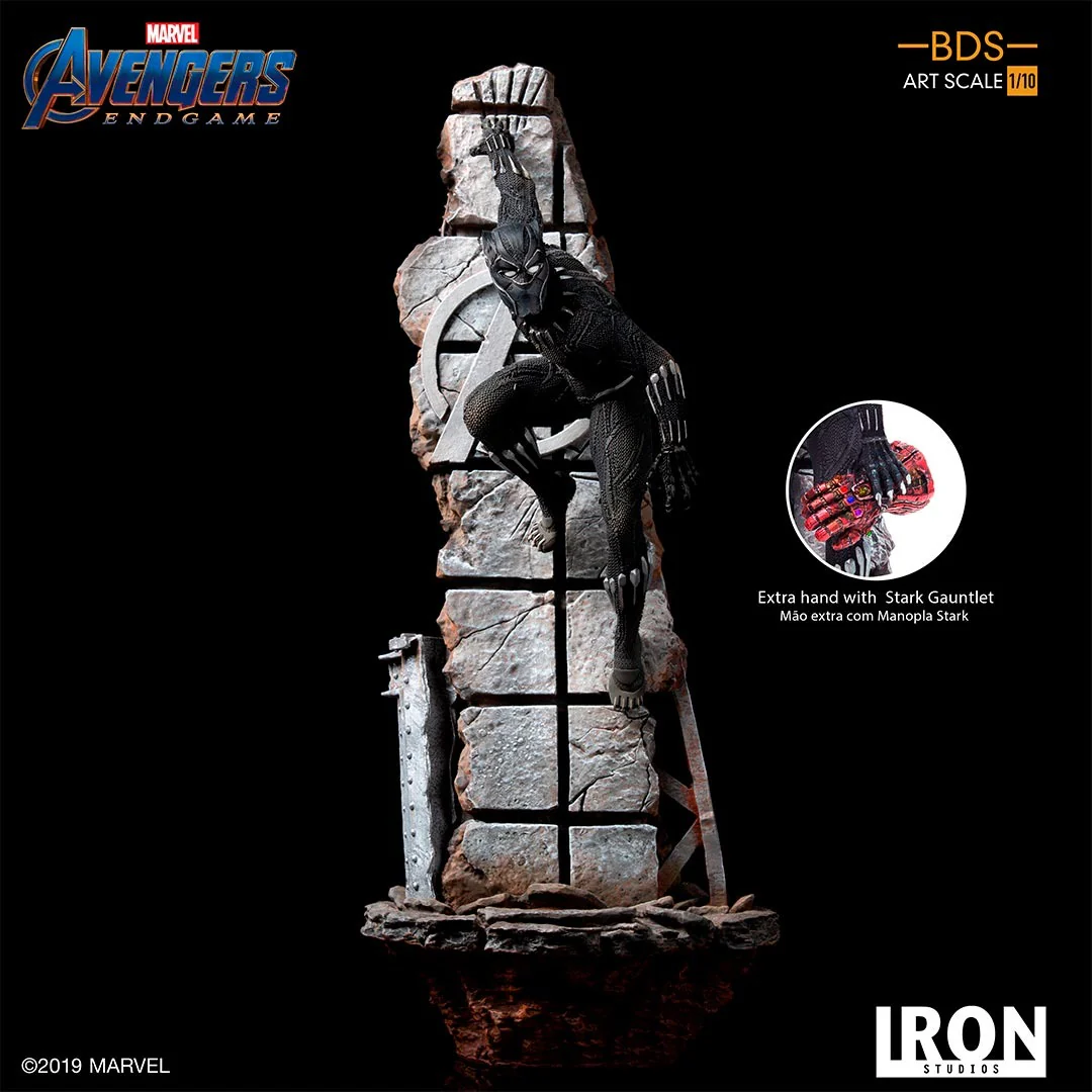 Black Panther - Avengers: End Game - BDS Art Scale 1/10 - Iron Studios - Image 6