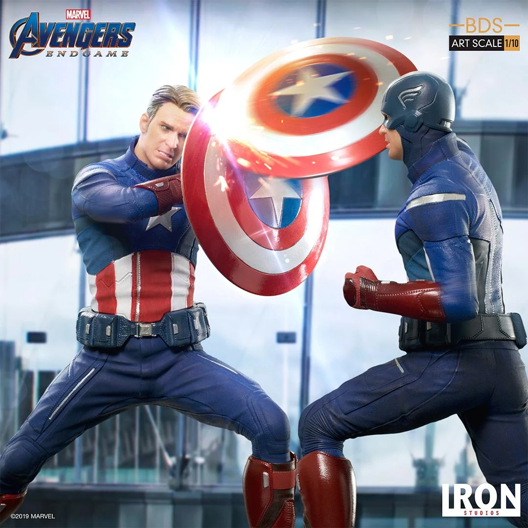 Captain America 2023 - Avengers: Endgame - BDS Art Scale 1/10 - Iron Studios - Image 4