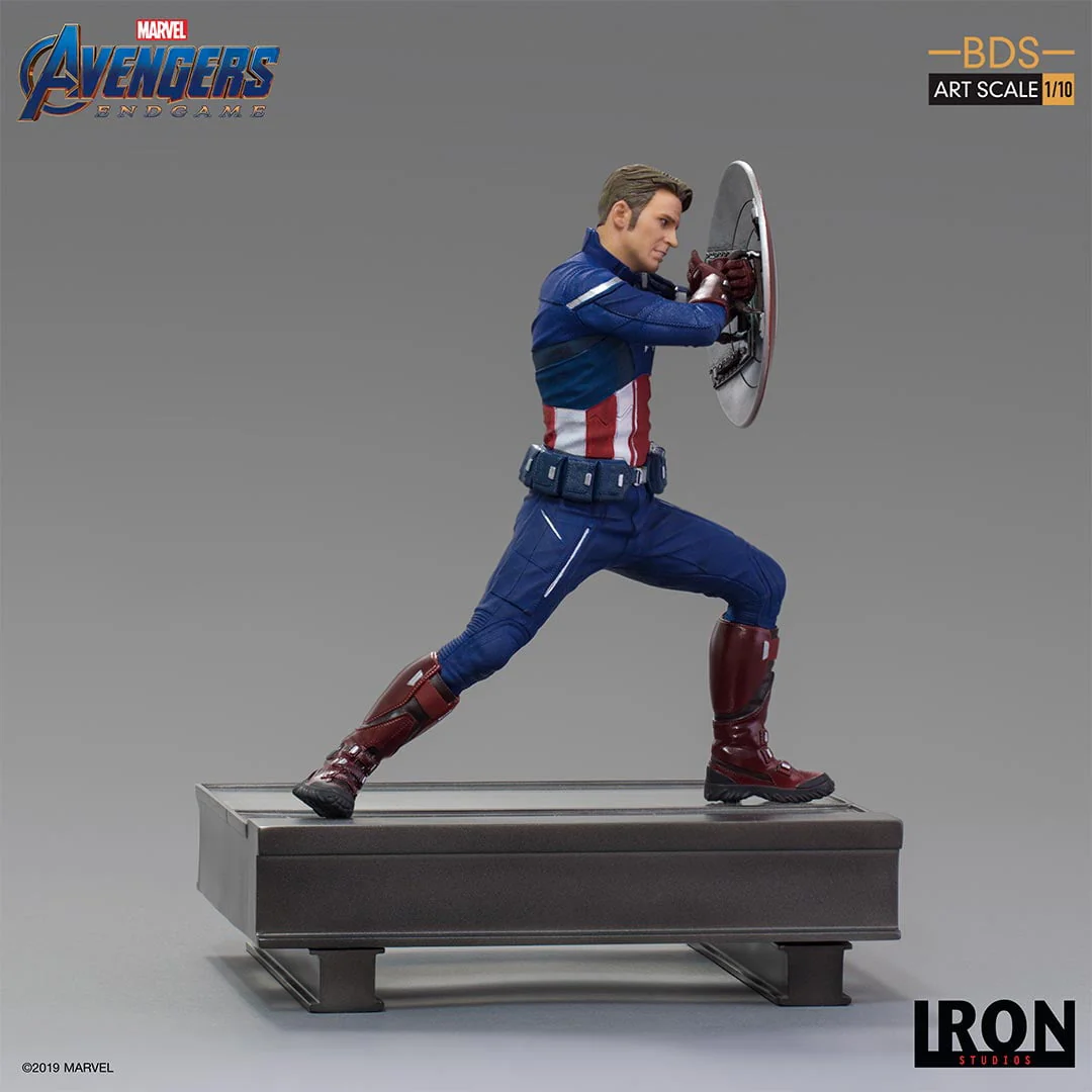 Captain America 2023 - Avengers: Endgame - BDS Art Scale 1/10 - Iron Studios - Image 5