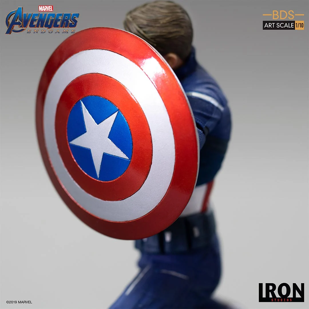Captain America 2023 - Avengers: Endgame - BDS Art Scale 1/10 - Iron Studios - Image 6