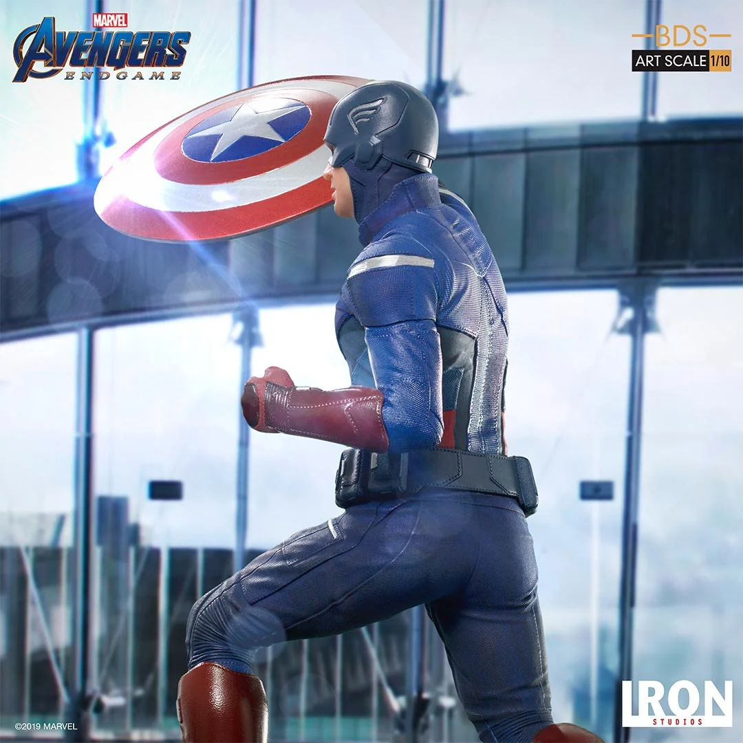 Captain America 2012 - Avengers: Endgame - BDS Art Scale 1/10 - Iron Studios - Image 3