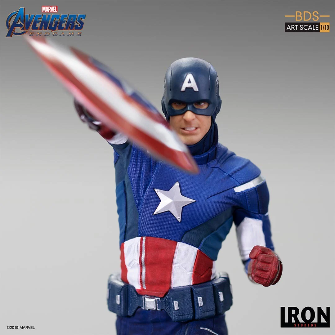 Captain America 2012 - Avengers: Endgame - BDS Art Scale 1/10 - Iron Studios - Image 6