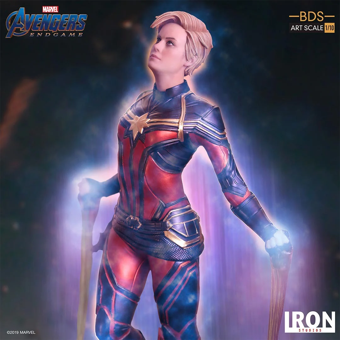 Captain Marvel - Avengers: Endgame - BDS Art Scale 1/10 - Iron Studios - Image 3