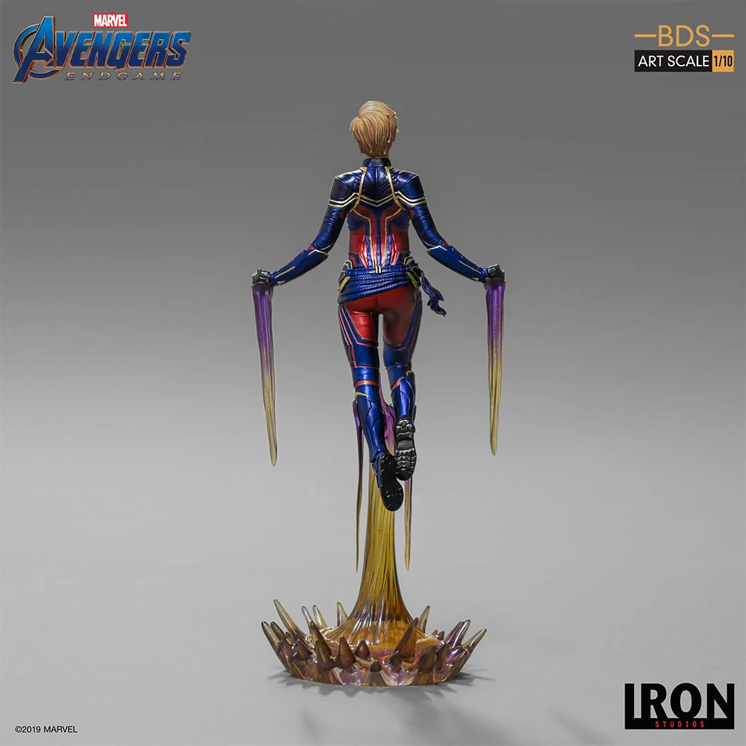Captain Marvel - Avengers: Endgame - BDS Art Scale 1/10 - Iron Studios - Image 4