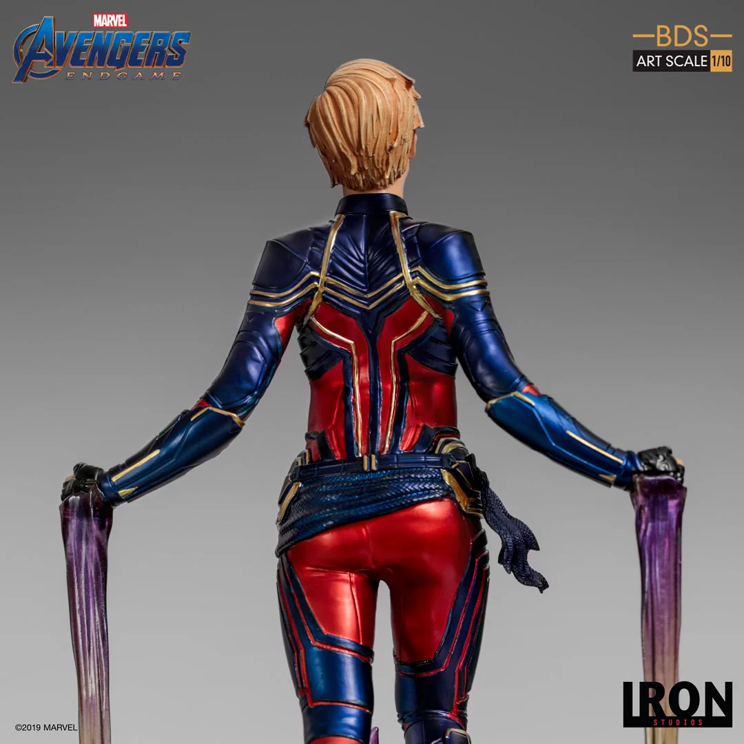 Captain Marvel - Avengers: Endgame - BDS Art Scale 1/10 - Iron Studios - Image 6