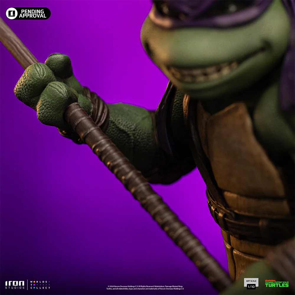 Statue Donatello  TMNT Movie  Art Scale 1/10  Iron Studios - Image 12