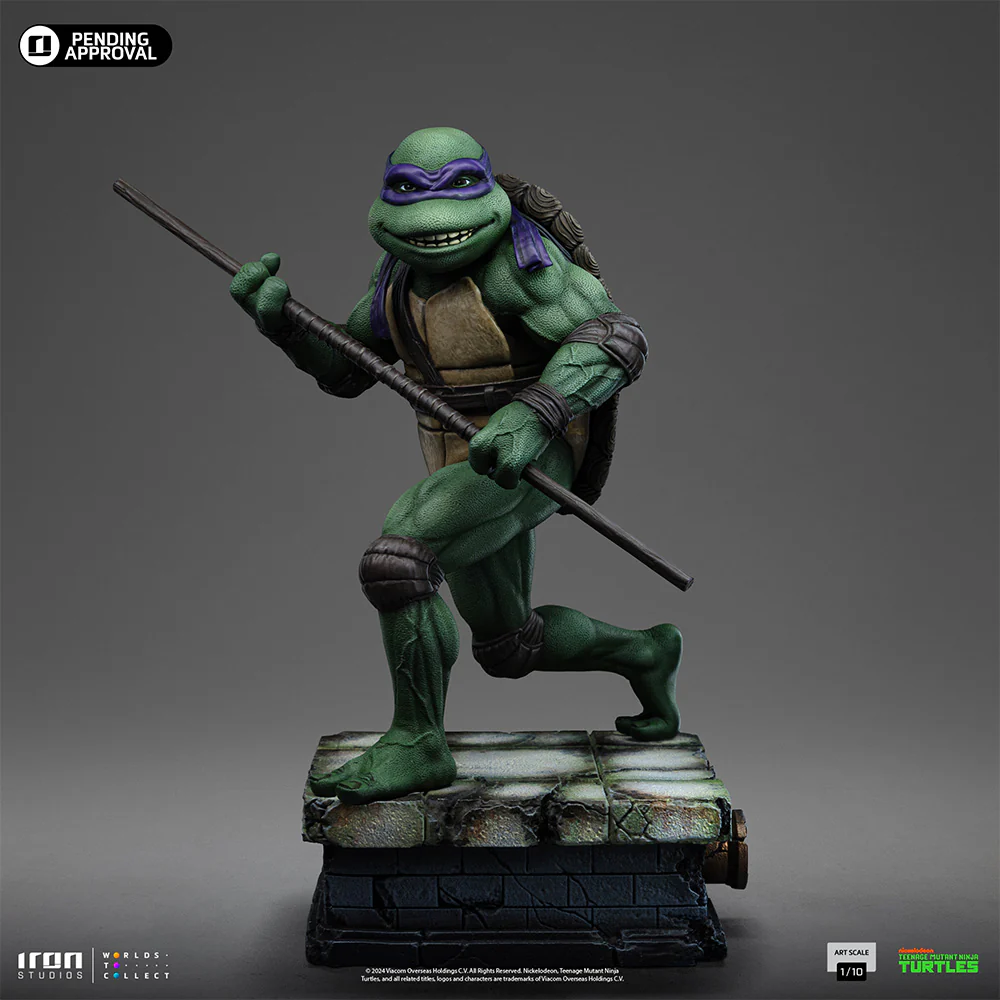 Statue Donatello  TMNT Movie  Art Scale 1/10  Iron Studios - Image 6