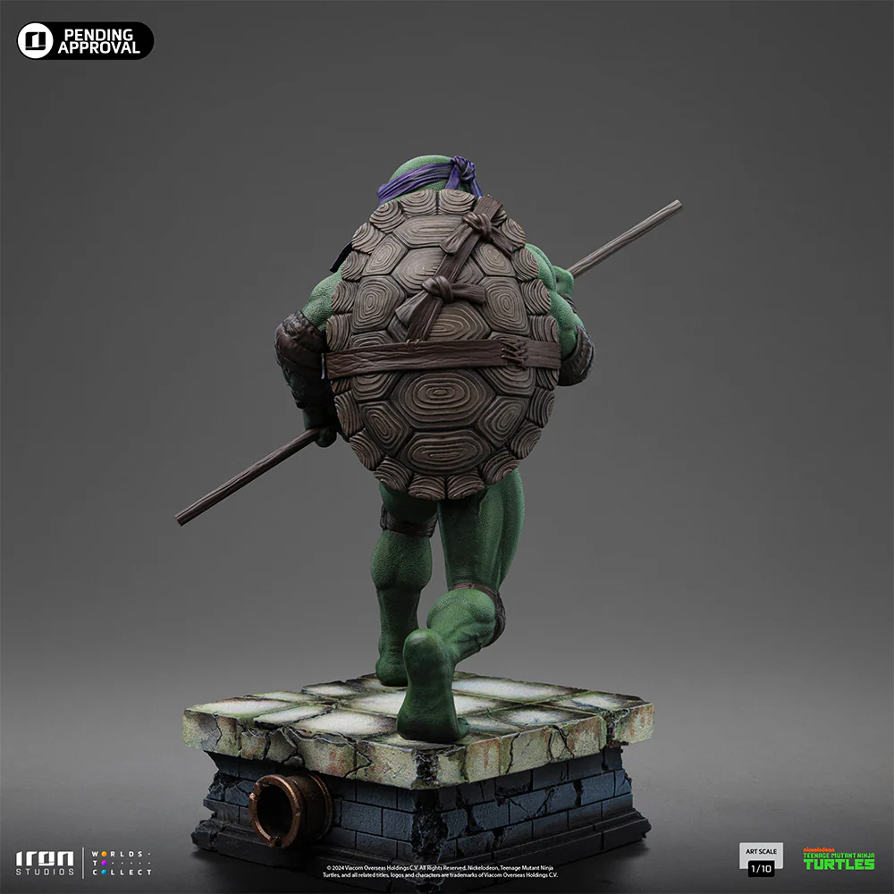 Statue Donatello  TMNT Movie  Art Scale 1/10  Iron Studios - Image 8