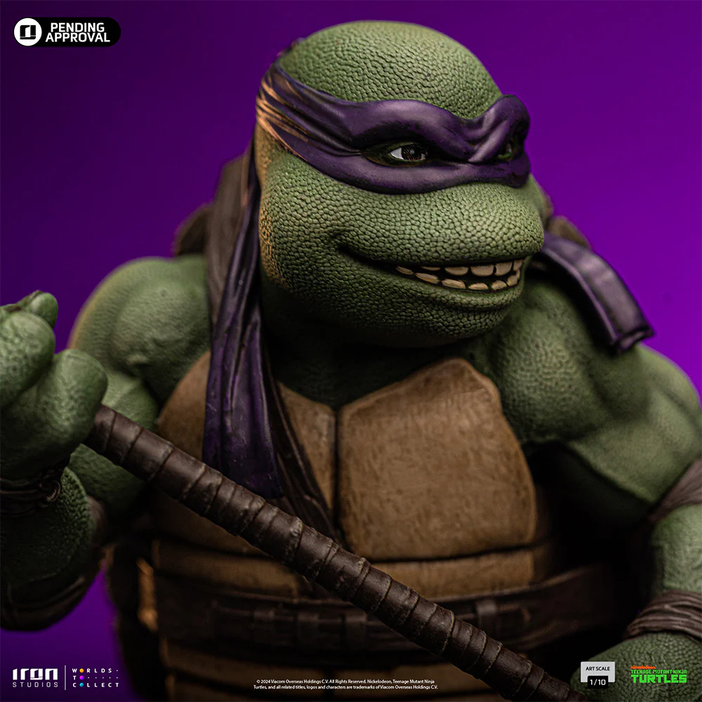 Statue Donatello  TMNT Movie  Art Scale 1/10  Iron Studios - Image 9