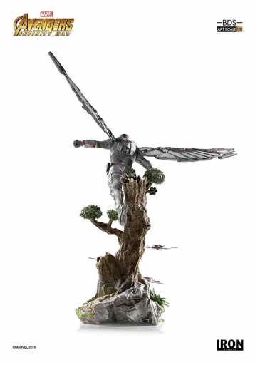 Statue Falcon - Avengers: Infinity War - Bds Art Scale 1/10 - Iron Studios - Image 3