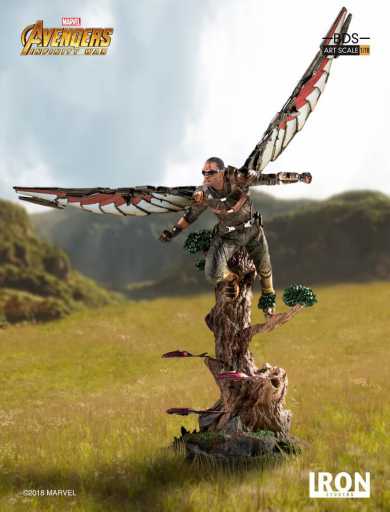 Statue Falcon - Avengers: Infinity War - Bds Art Scale 1/10 - Iron Studios - Image 5