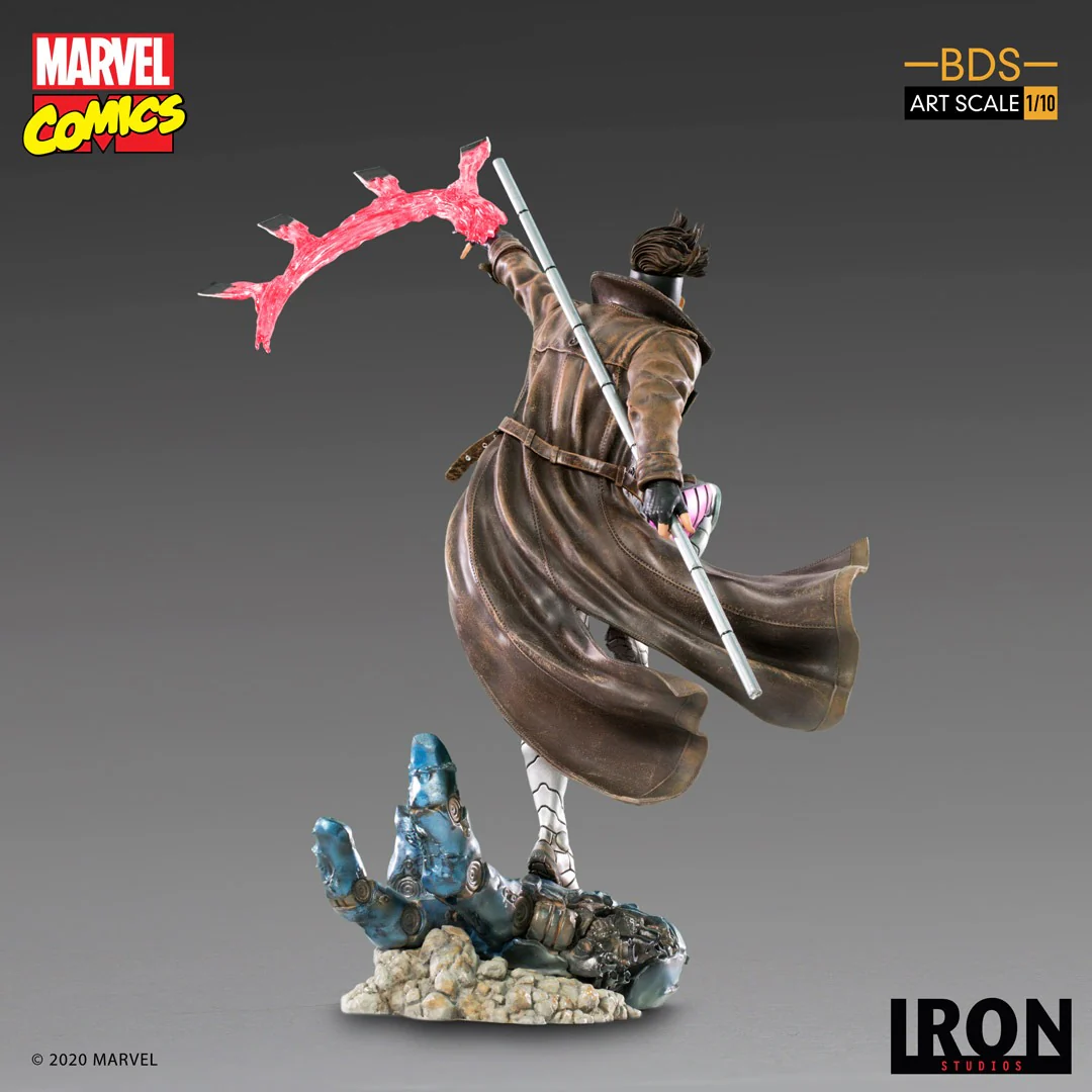 Statue Gambit - X-Men Marvel Comics - BDS Art Scale 1/10 - Iron Studios - Image 5