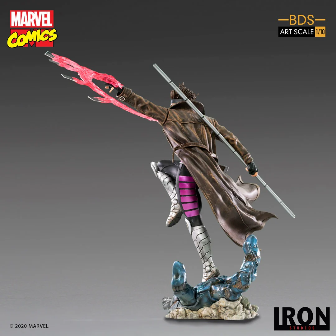 Statue Gambit - X-Men Marvel Comics - BDS Art Scale 1/10 - Iron Studios - Image 6