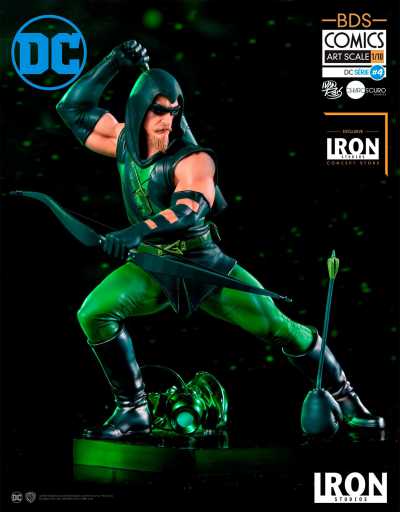 Statue Green Arrow By Ivan Reis - DC Comics - Art Scale 1/10 - Series 4 - Iron Studios - Image 6