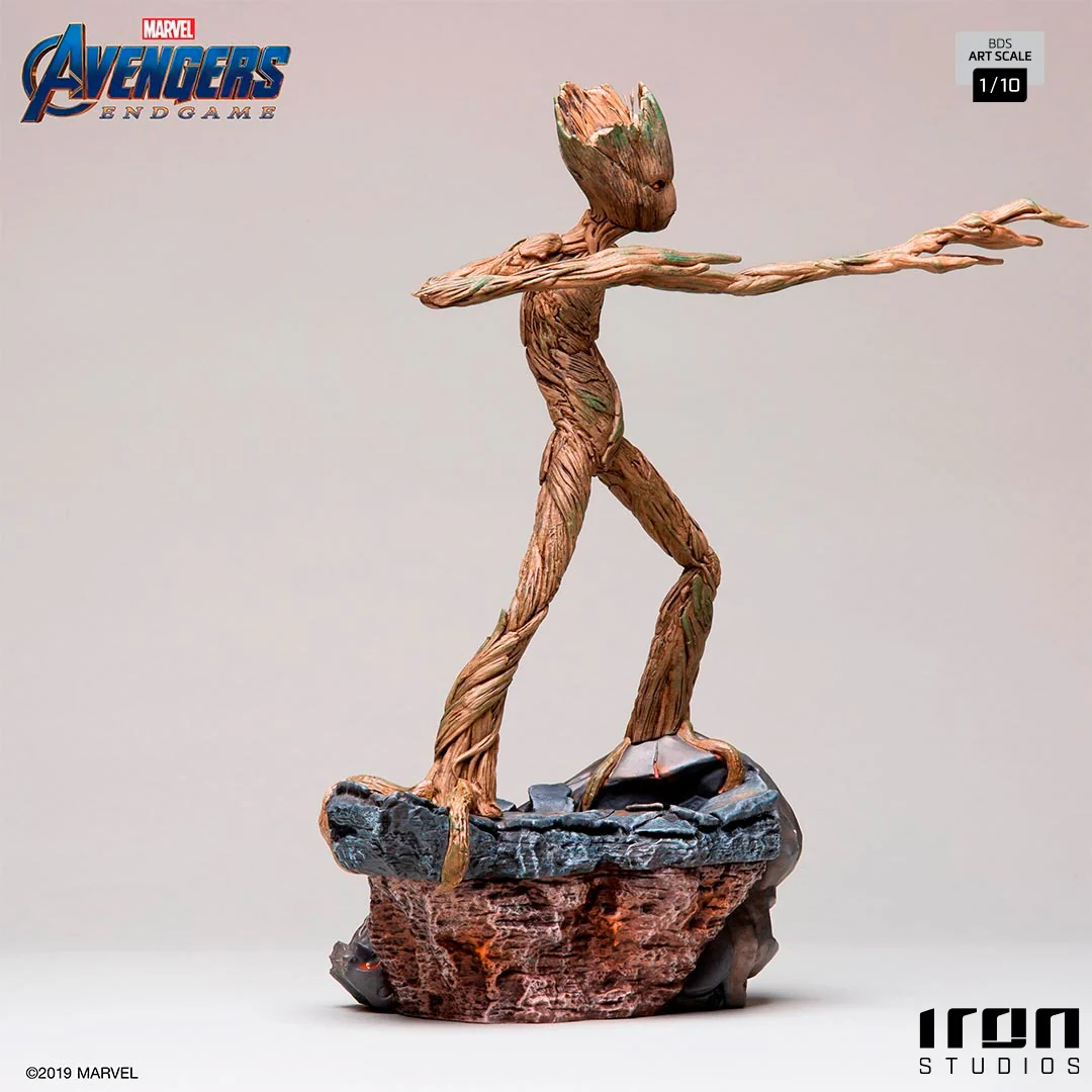 Groot - Avengers: Endgame - BDS Art Scale 1/10 - Iron Studios - Image 4