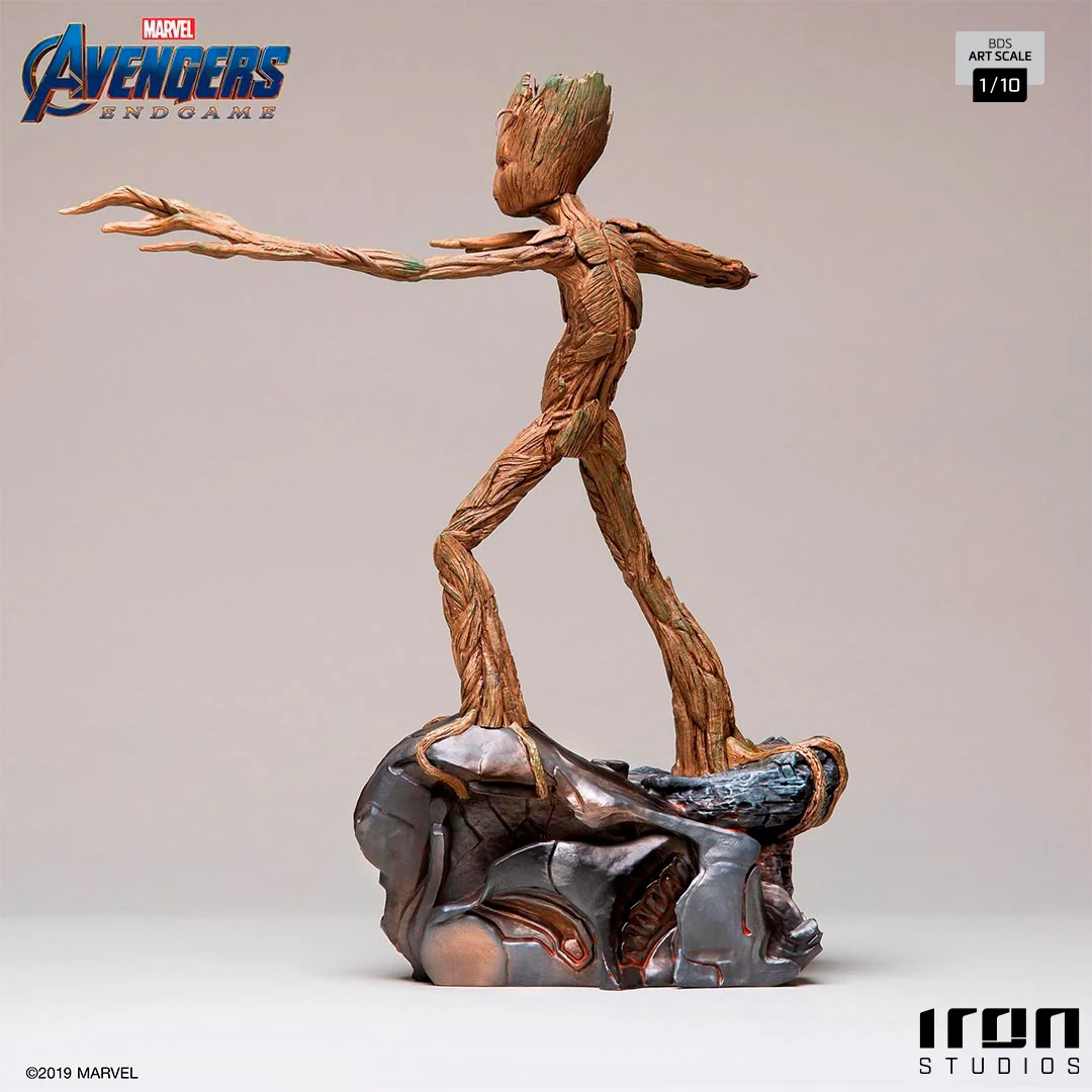 Groot - Avengers: Endgame - BDS Art Scale 1/10 - Iron Studios - Image 6