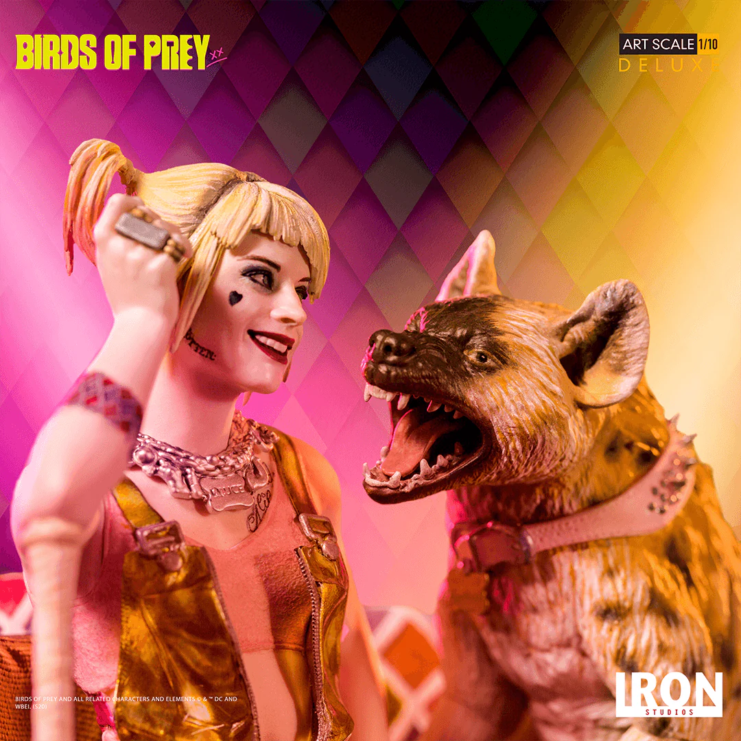 Statue Harley Quinn & Bruce Deluxe - Art Scale 1/10 - Birds of Prey - Iron Studios - Image 7