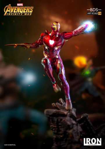 Statue Iron Man Mark L - Avengers: Infinity War - BDS - 1/10 - Iron Studios - Image 6