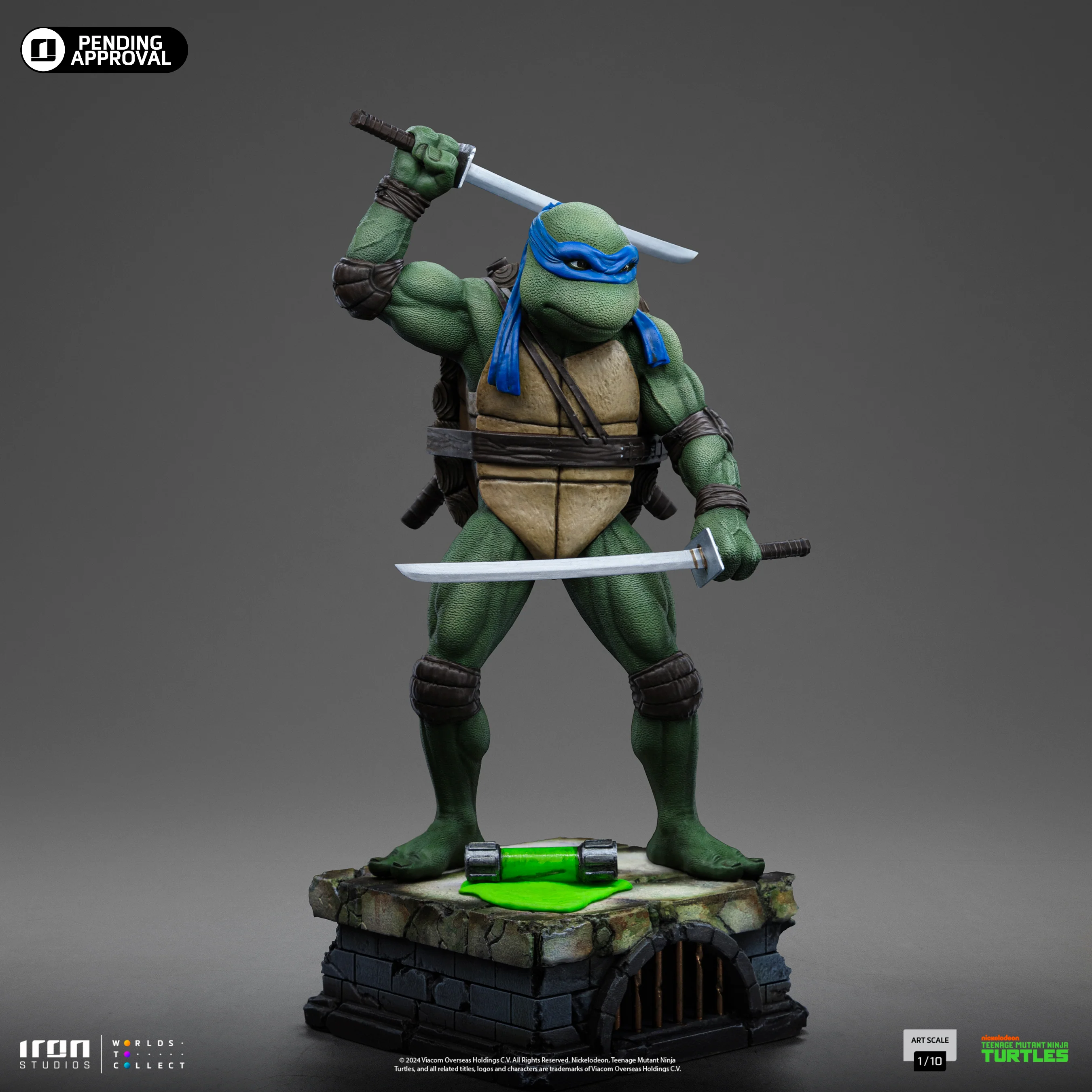Statue Leonardo  TMNT Movie  Art Scale 1/10  Iron Studios - Image 4