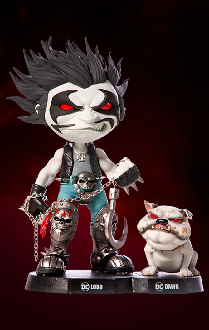 Statue Lobo and Dawg - DC Comics - MiniCo - Iron Studios - Image 6