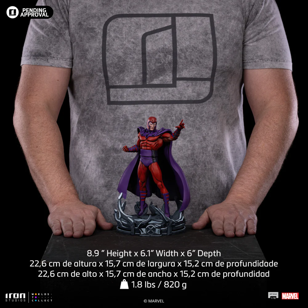 Magneto - X-Men '97 - Art Scale 1/10 - Iron Studios - Image 8