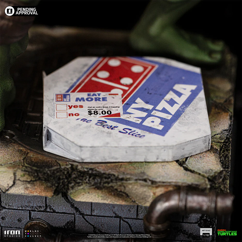 Statue Michelangelo  TMNT Movie  Art Scale 1/10  Iron Studios - Image 11