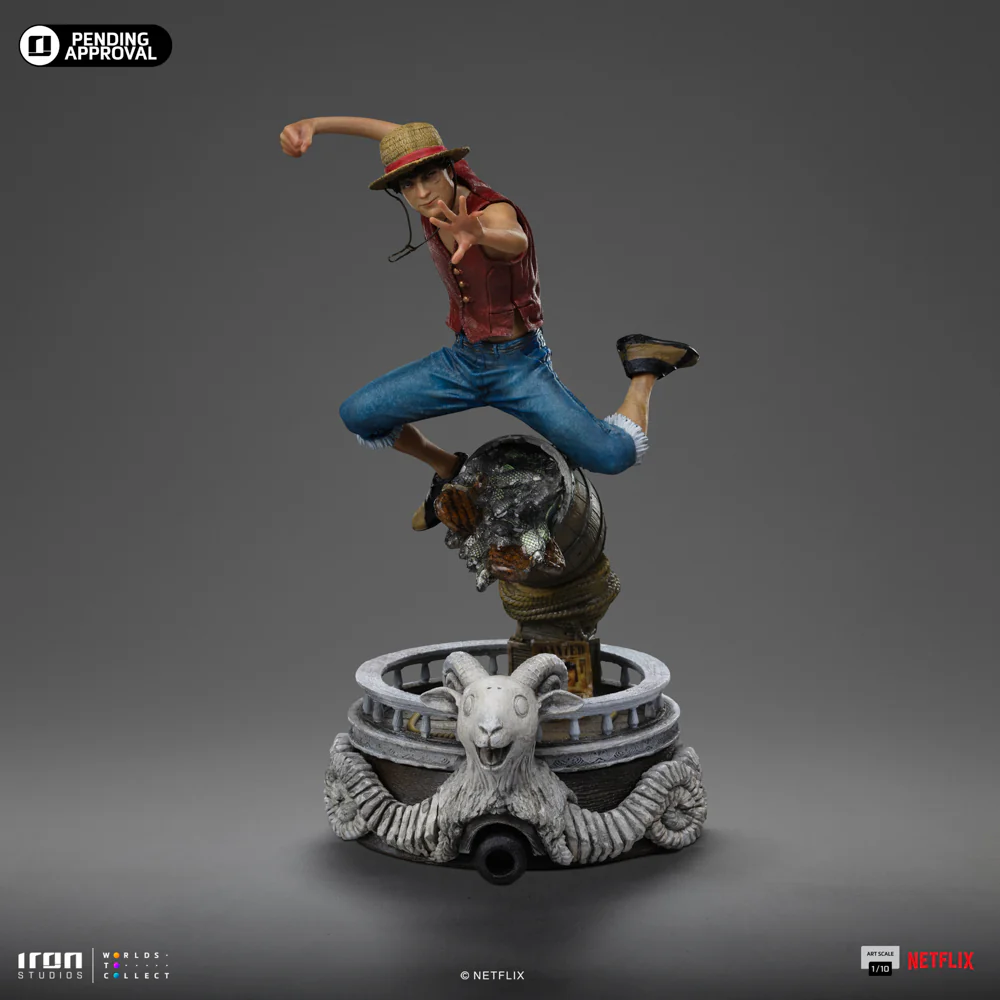 Monkey D. Luffy  One Piece  Art Scale 1/10  Iron Studios - Image 3