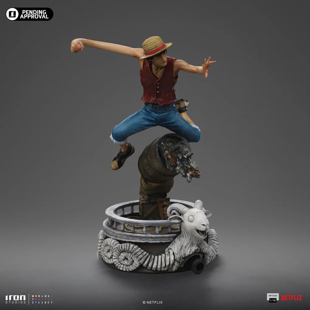 Monkey D. Luffy  One Piece  Art Scale 1/10  Iron Studios - Image 4