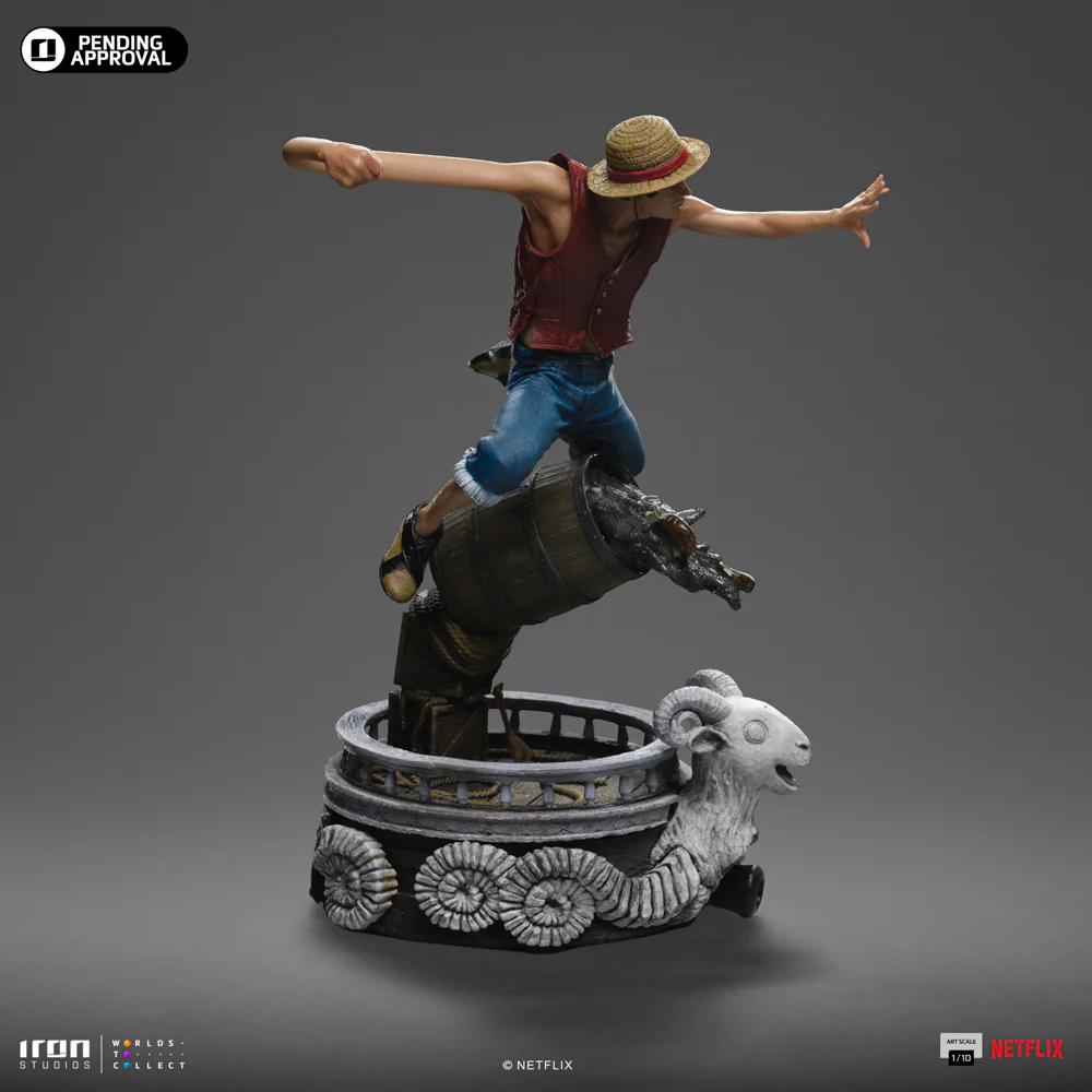 Monkey D. Luffy  One Piece  Art Scale 1/10  Iron Studios - Image 5