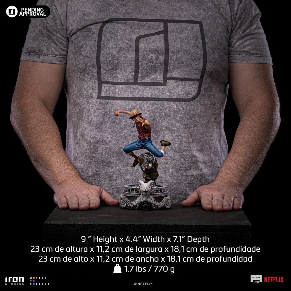 Monkey D. Luffy  One Piece  Art Scale 1/10  Iron Studios - Image 7