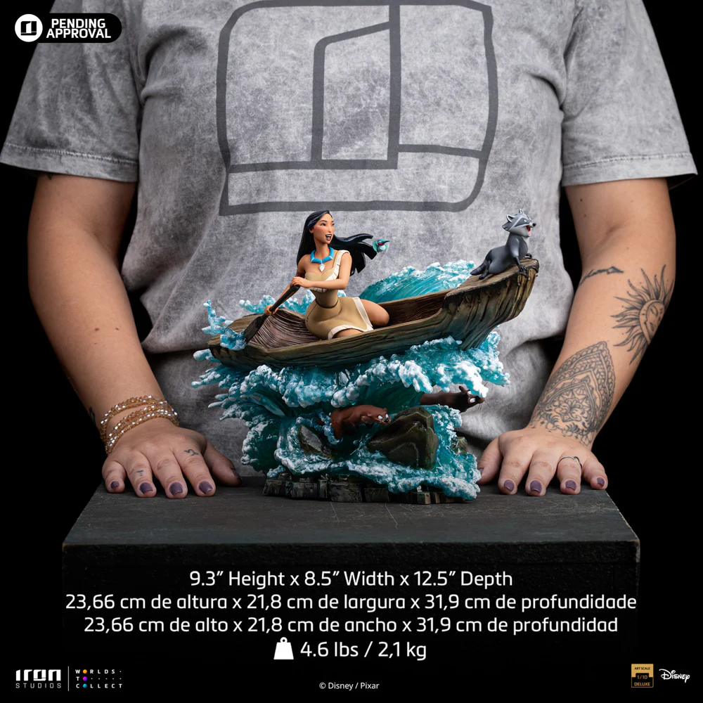 Statue Pocahontas - Pocahontas - Art Scale 1/10 - Iron Studios - Image 6