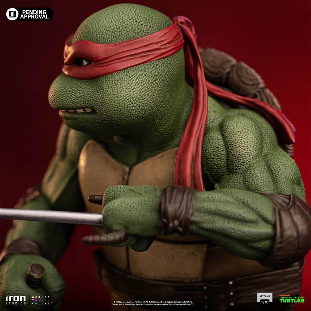 Statue Raphael  TMNT Movie  Art Scale 1/10  Iron Studios - Image 12