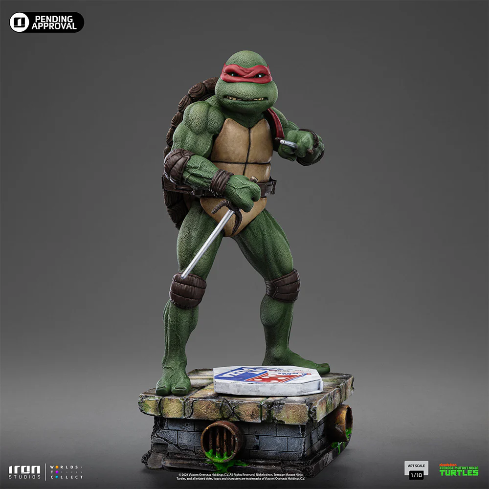 Statue Raphael  TMNT Movie  Art Scale 1/10  Iron Studios - Image 6