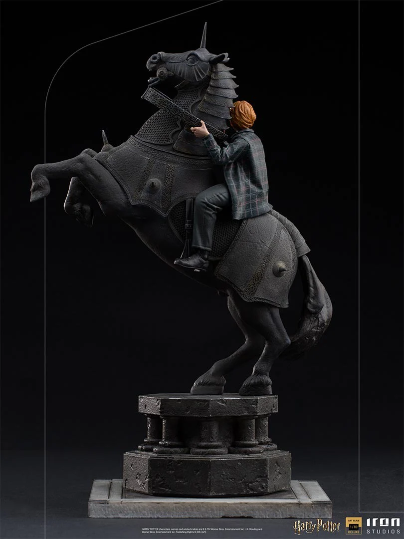 Ron Weasley at the Wizard Chess  Harry Potter  Art Scale 1/10 Iron Studios - Image 11