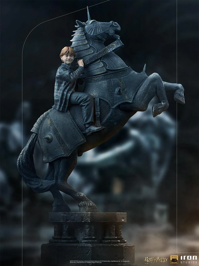 Ron Weasley at the Wizard Chess  Harry Potter  Art Scale 1/10 Iron Studios - Image 3