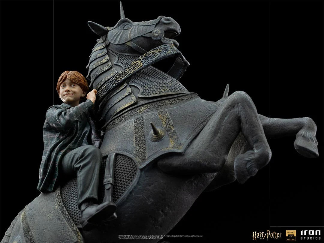 Ron Weasley at the Wizard Chess  Harry Potter  Art Scale 1/10 Iron Studios - Image 5