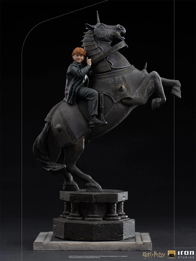 Ron Weasley at the Wizard Chess  Harry Potter  Art Scale 1/10 Iron Studios - Image 9