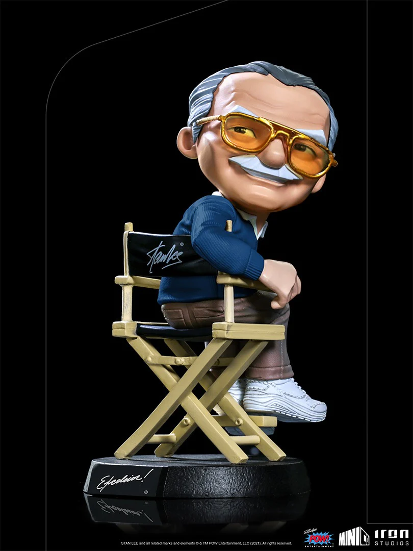 Stan Lee (Blue Version)  Pow  Minico  Iron Studios - Image 3